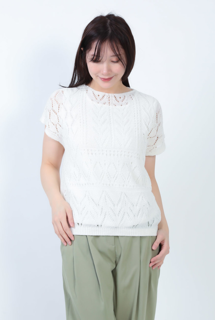 定価2.2万新品ENOF summer knit setupサマーニット セトア ENOF（イナフ）の「summer knit setup（ニット/セーター）」 - WEAR